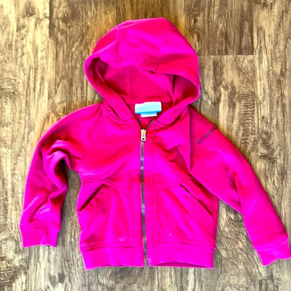 Columbia Hoodie Girl's Full Zip - Picture 1 of 4